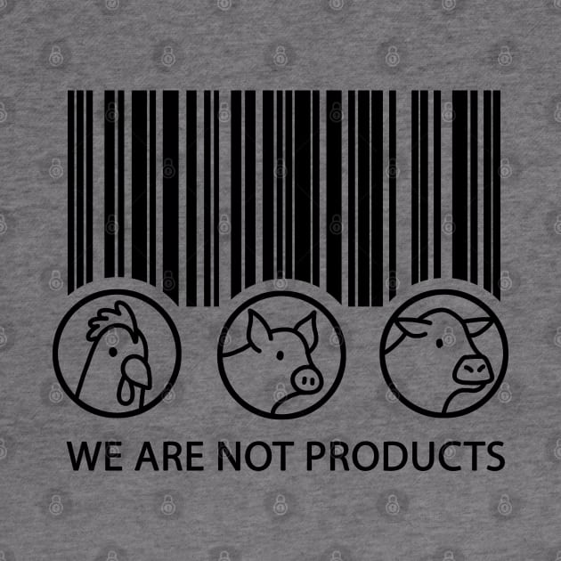 Vegan - We are not products by valentinahramov